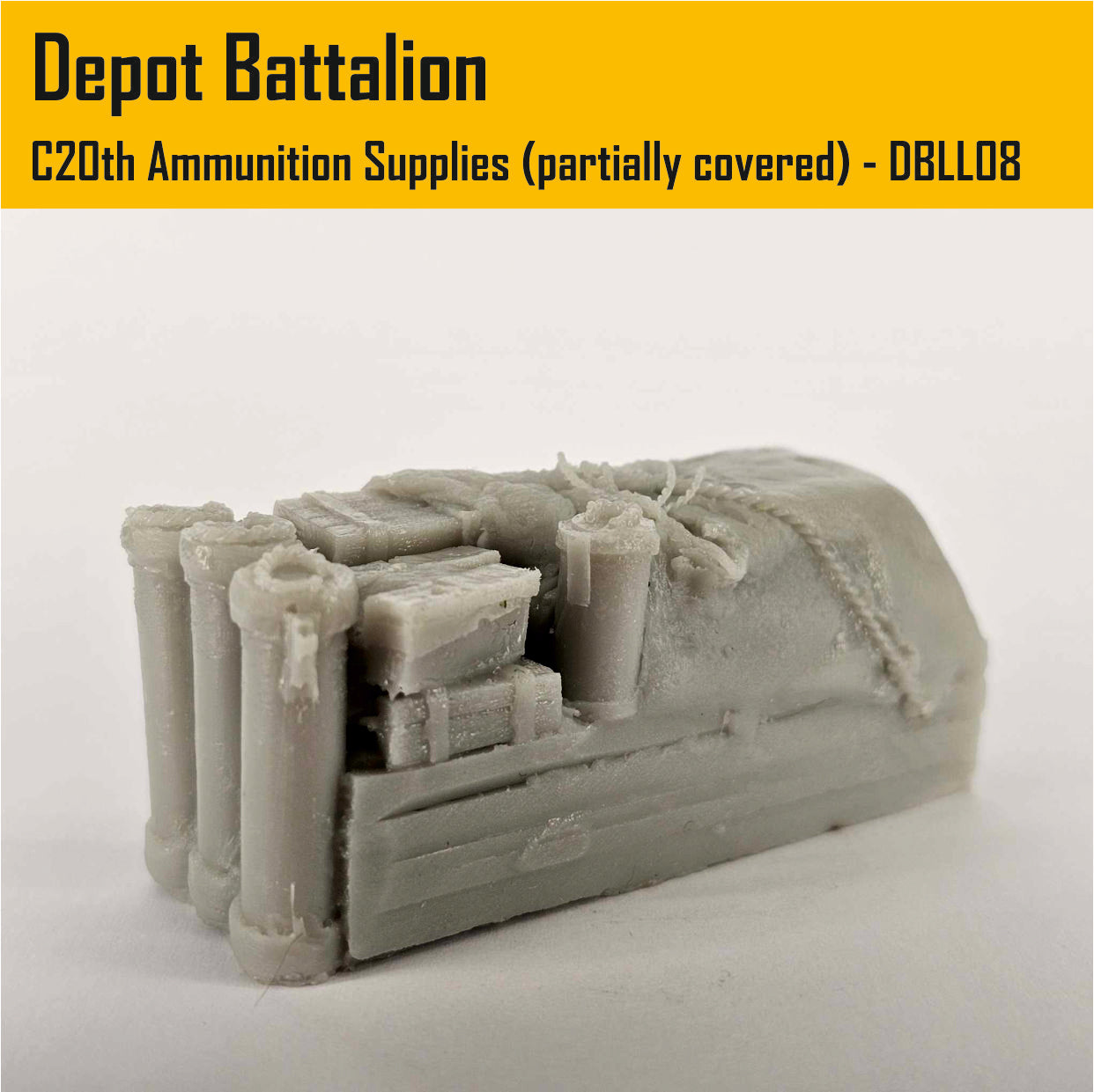 Large Load - C20th Ammunition Supplies (Partially Covered)