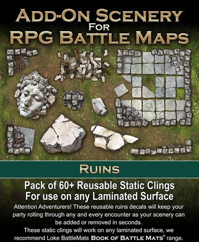 Ruins: Add-On Scenery For RPG Battle Map