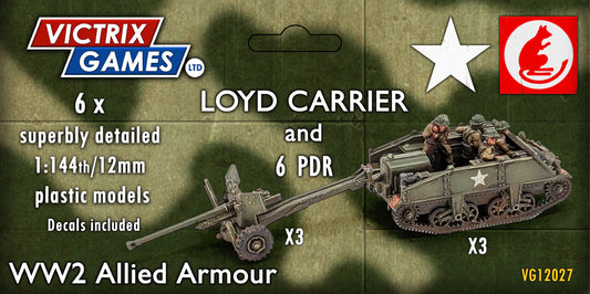 12mm / 144th Loyd Carrier and 6pdr plus crews