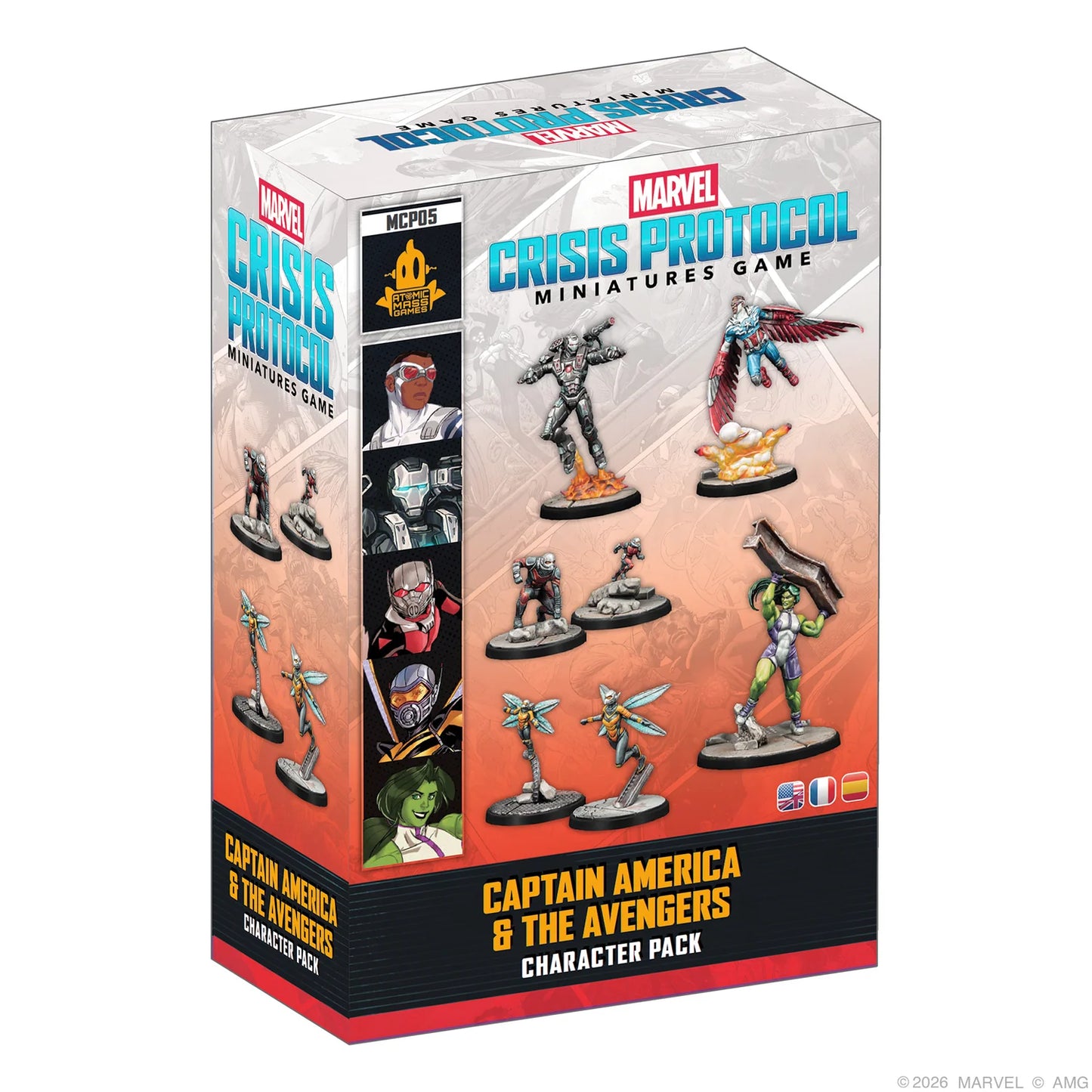 CAPTAIN AMERICA & THE AVENGERS CHARACTER PACK