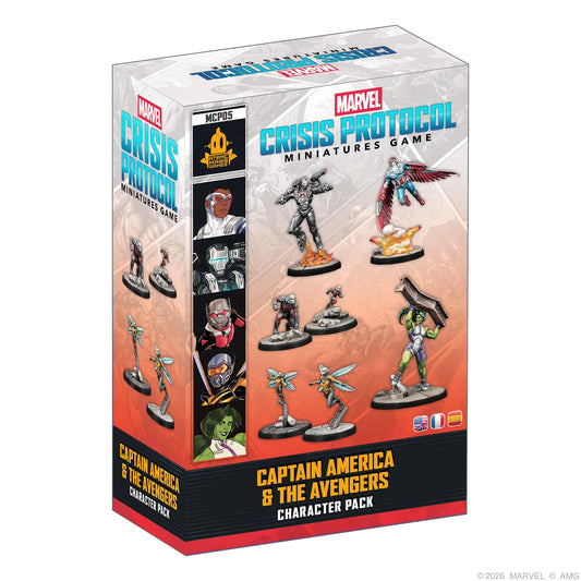 CAPTAIN AMERICA & THE AVENGERS CHARACTER PACK