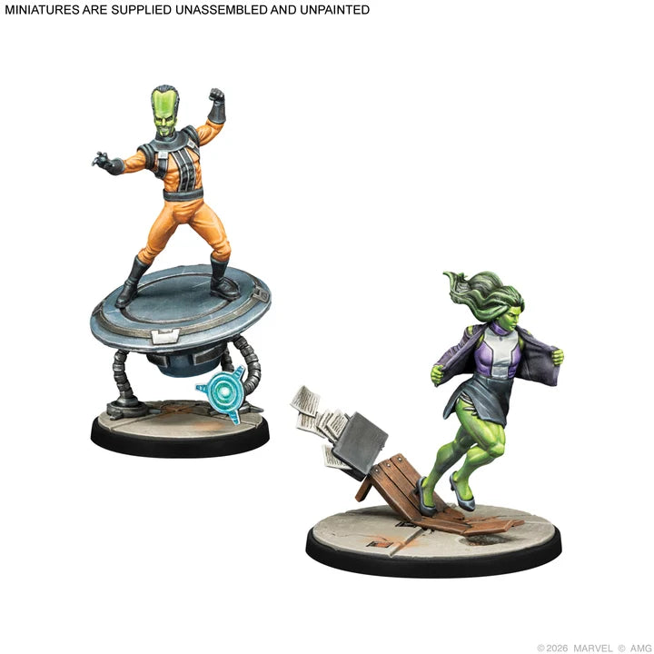 LEADER, RED HULK & SENSATIONAL SHE-HULK