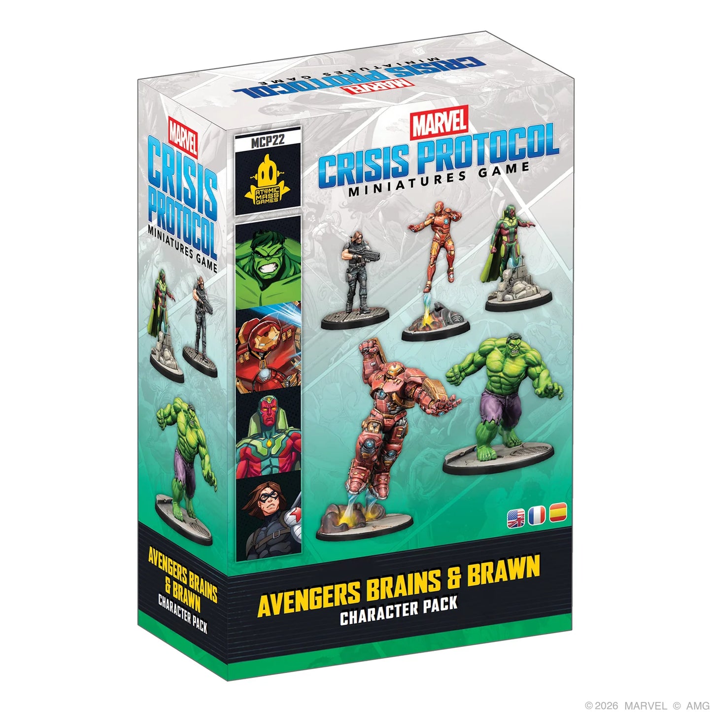 AVENGERS BRAINS & BRAWN CHARACTER PACK