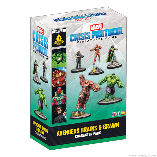 AVENGERS BRAINS & BRAWN CHARACTER PACK