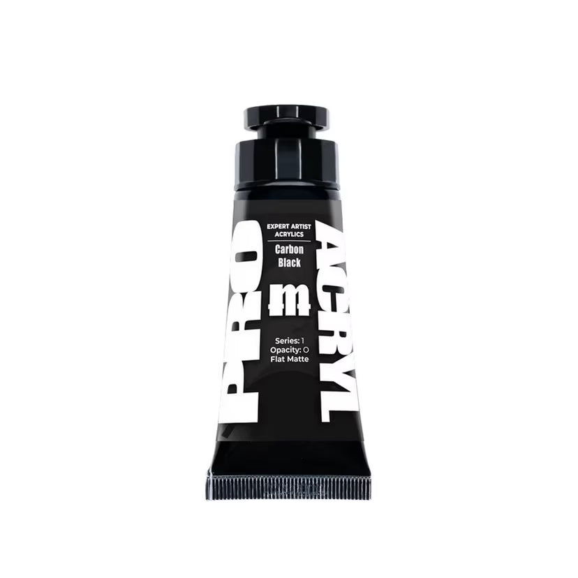 Pro Acryl: Expert Acrylics - Carbon Black 002 - 30ml