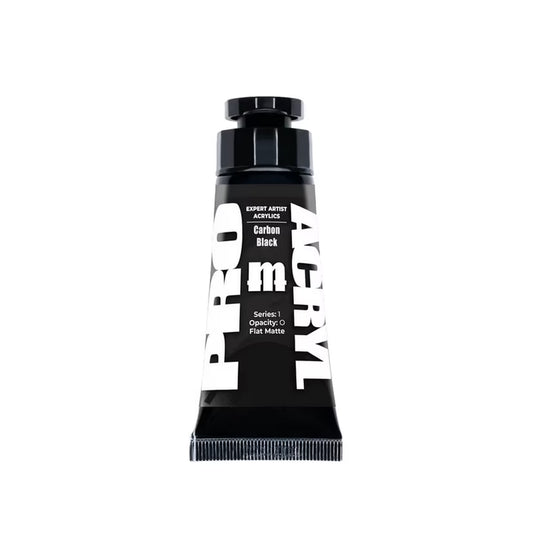 Pro Acryl: Expert Acrylics - Carbon Black 002 - 30ml