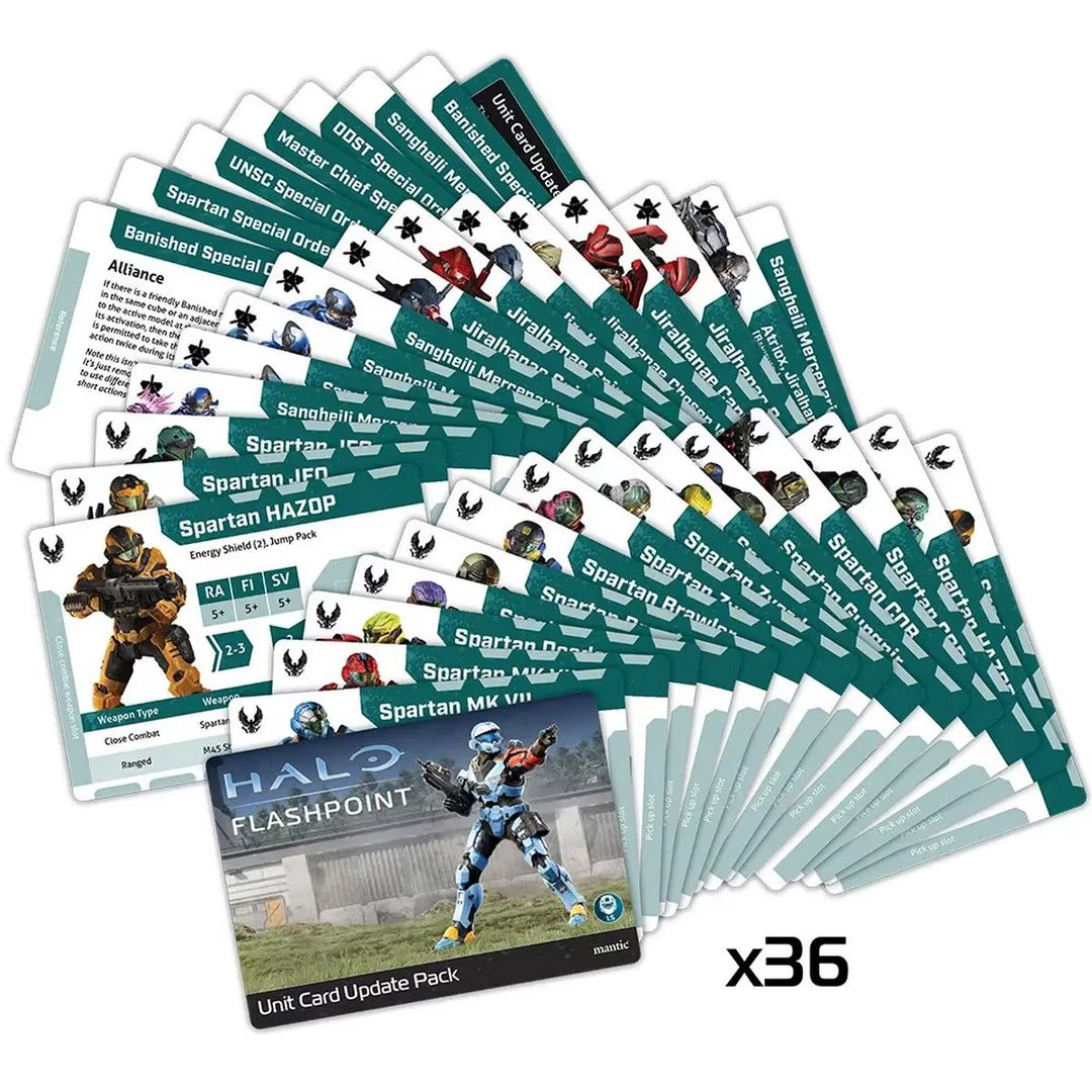 HALO: Flashpoint - Unit Card Update Pack