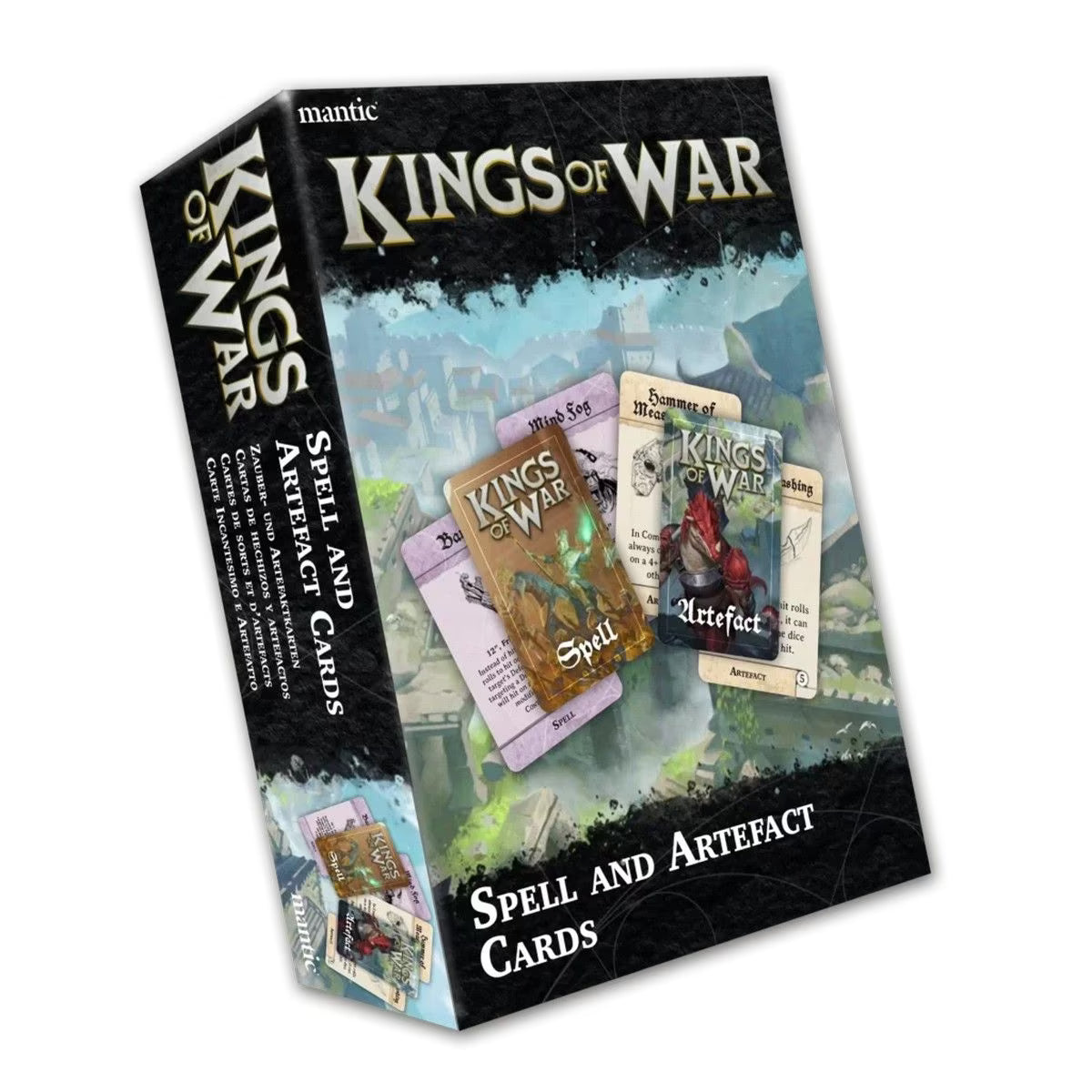 Kings of War: Spell & Artefact Cards