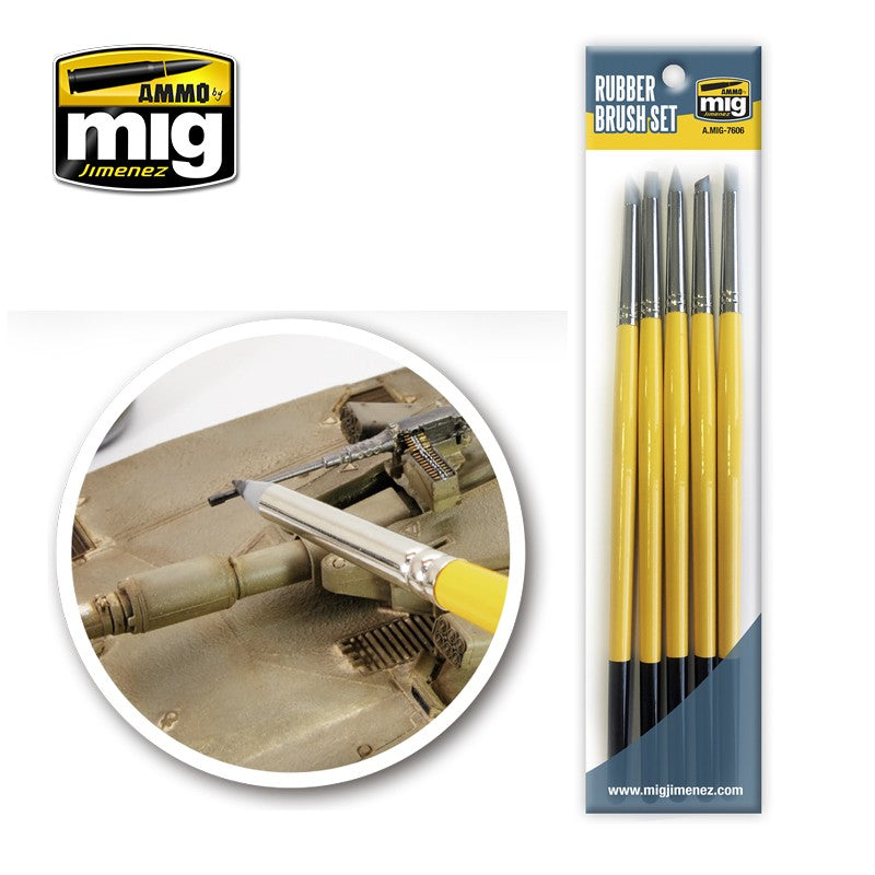 MIG Rubber Brush Set