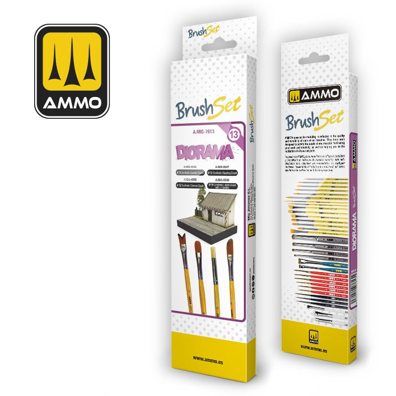 MIG Diorama Brush Set