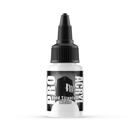 Pro Acryl: Bold Titanium White 22ml