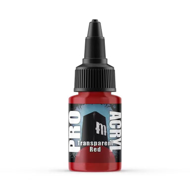 Pro Acryl: Transparent Red 22ml