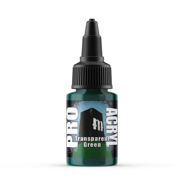 Pro Acryl: Transparent Green 22ml