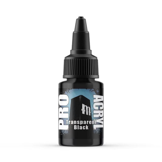 Pro Acryl: Transparent Black 22ml