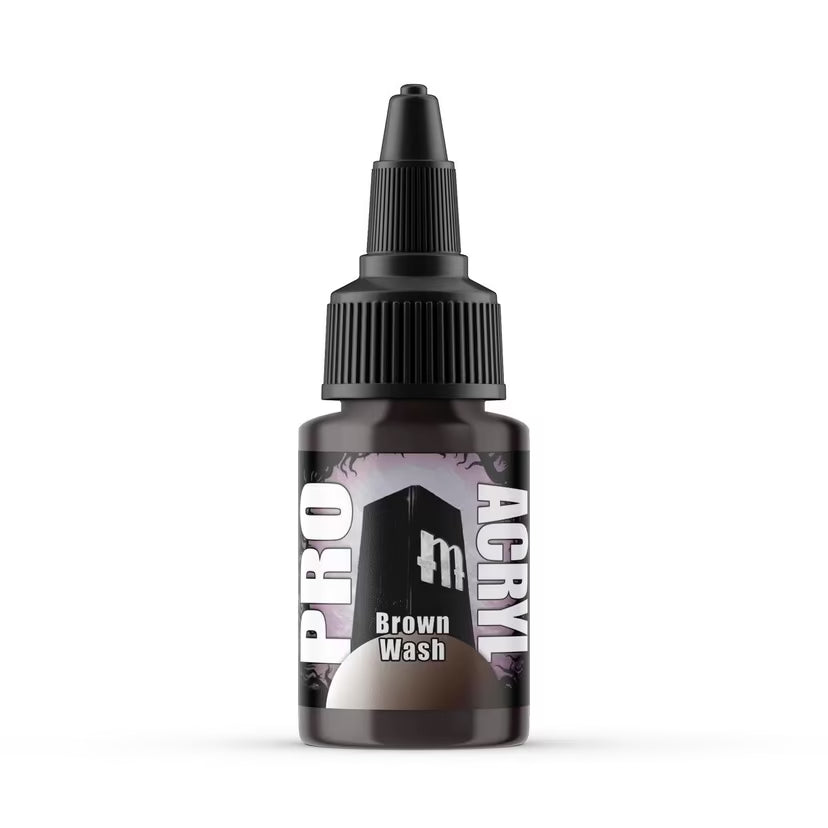 Pro Acryl: Brown Wash 22ml
