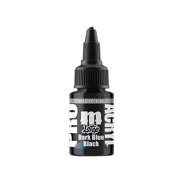 Pro Acryl: 1-Step: Dark Blue Black - 22ml