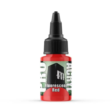 Pro Acryl: Fluorescent Red 22ml