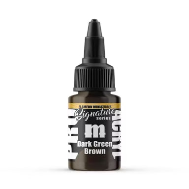 Pro Acryl Signature: Flameon - Dark Green Brown 22ml