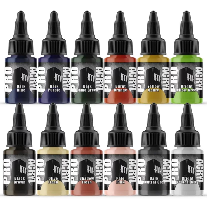 Pro Acryl: Expansion Set #1 - 12 Colors