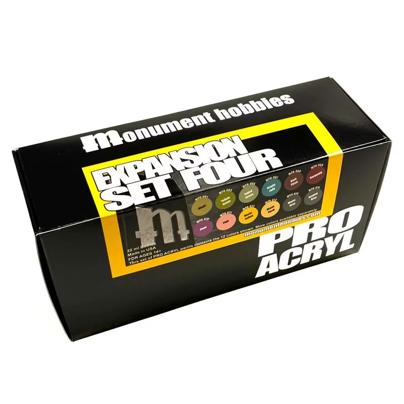 Pro Acryl: Expansion Set #4 - 12 Colors