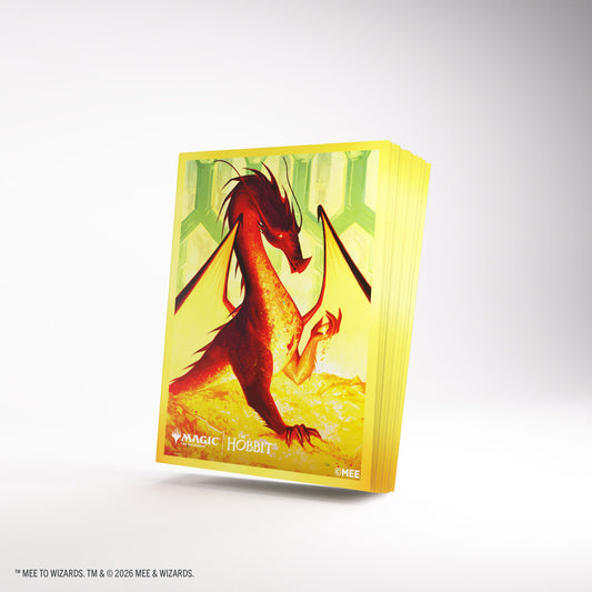 Gamegenic MTG: The Hobbit Premium Art Sleeves - Smaug, The Golden