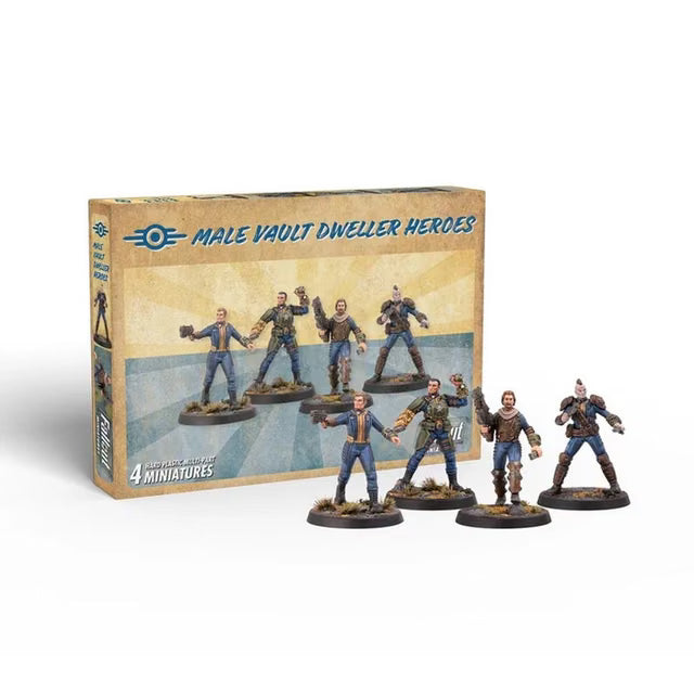 Fallout: Wasteland Warfare - Male Hero Vault Dwellers