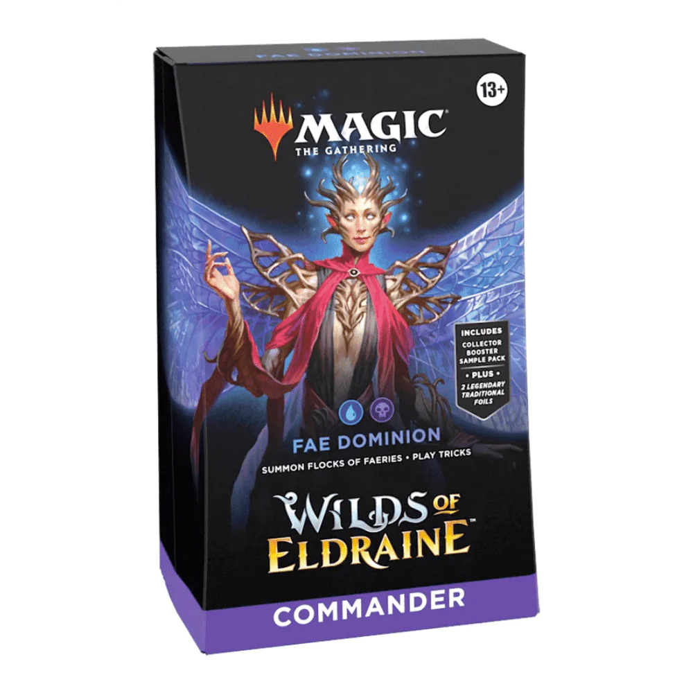 MTG: Wilds of Eldraine Commander Deck Fae Dominion