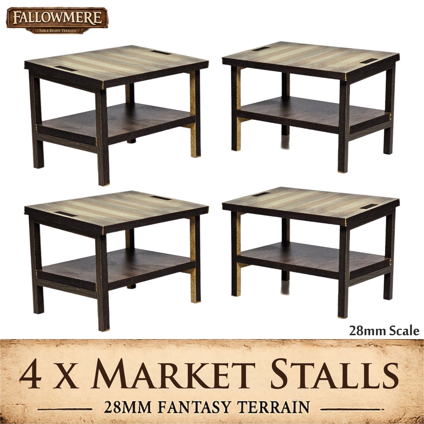 TRT - 4 x Market Stalls