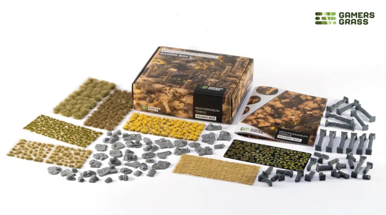 Gamers Grass Mediterranean Temple Basing Box