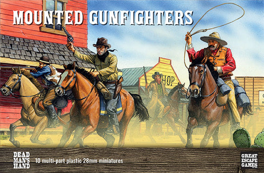 DMH Plastic Mounted Gunfighters