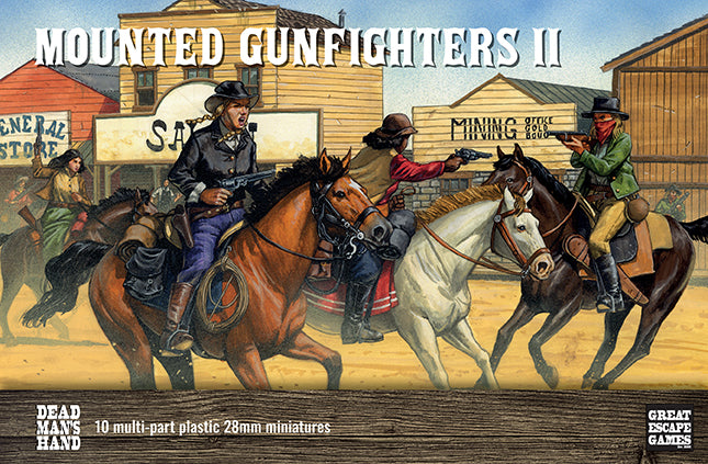 DMH Plastic Mounted Gunfighters II