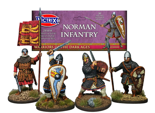 Norman Infantry Skirmish Set