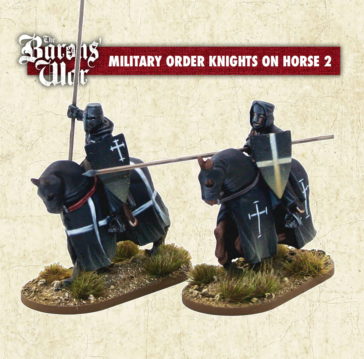 Military Order Knights on Horse 2