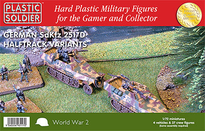 1/72nd German Sdkfz 251/D Variants kit