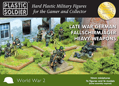 15mm German Fallschirmjaeger Heavy Weapons