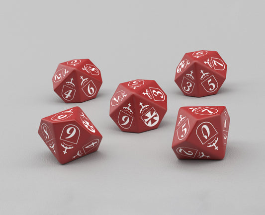 By Fire and Sword II: Polish-Lithuanian Commonwealth dice set 