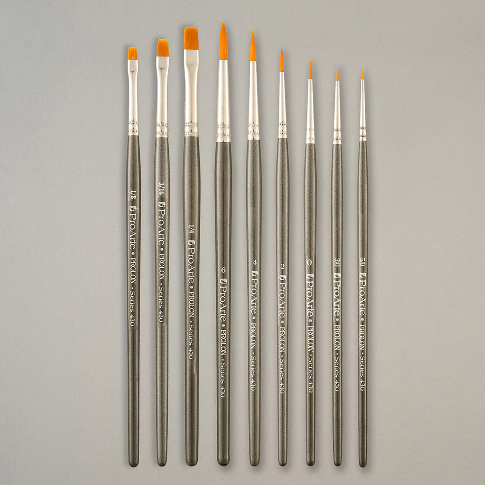 Prolon Set of 9 Brushes M4