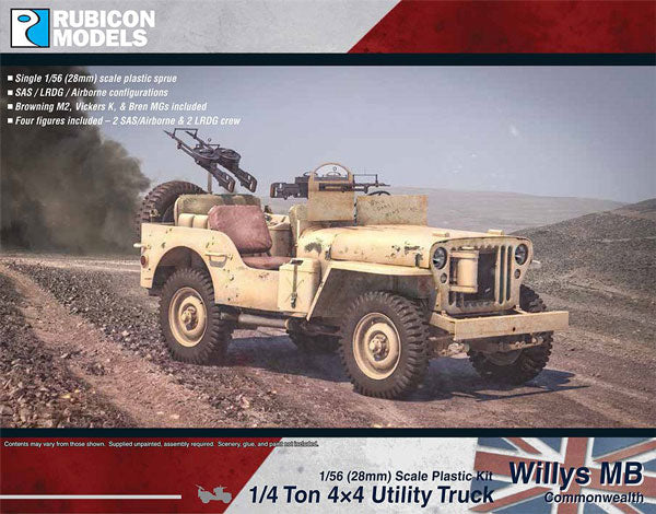 Willys MB 1/4 ton 4x4 Truck - Commonwealth