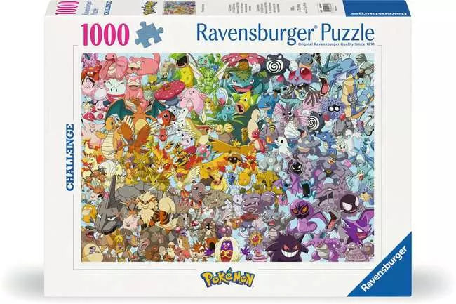 Challenge - Pokemon, 1000pc