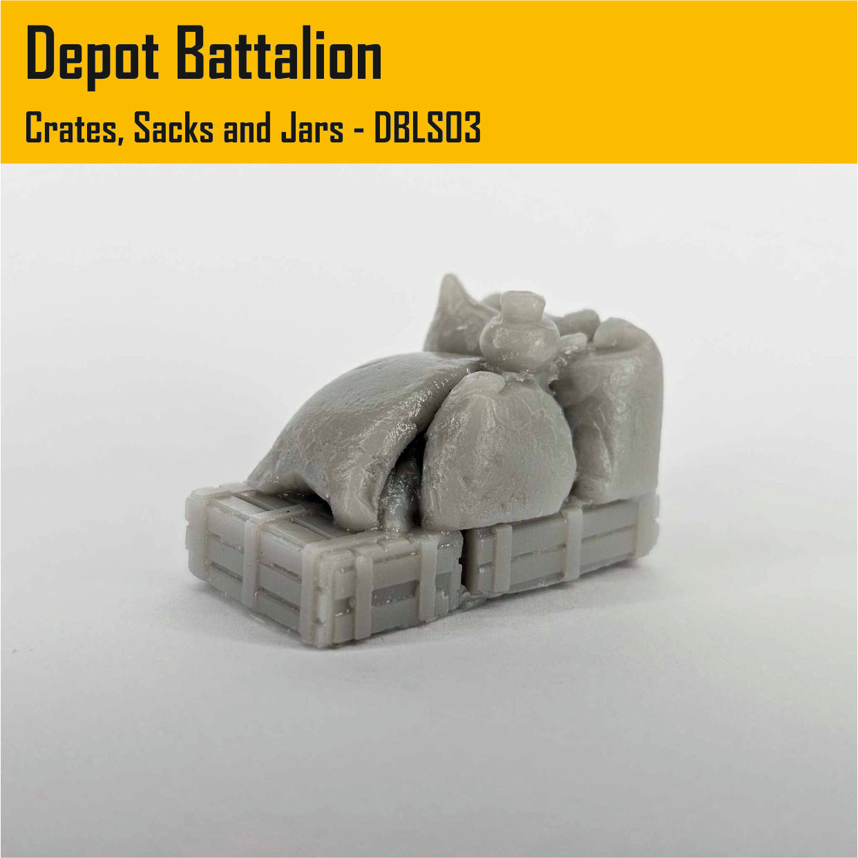 Small Load - Crates, Sacks and Jars