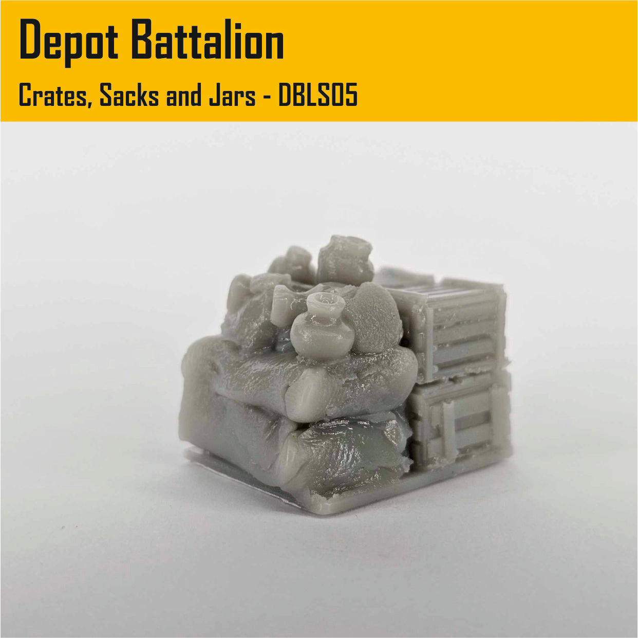 Small Load - Sacks, Crates and Jars