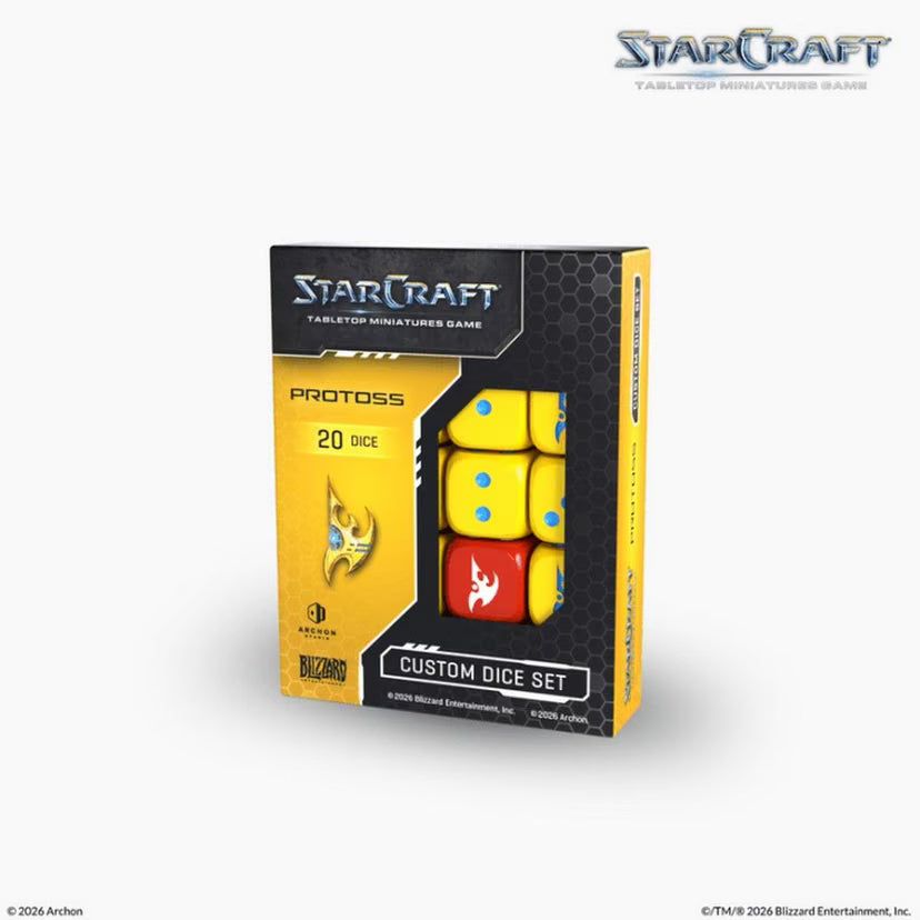 Starcraft: Protoss Custom Dice Set