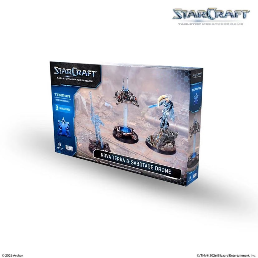 Starcraft: Nova Terra - Terran - Hero Expansion Set