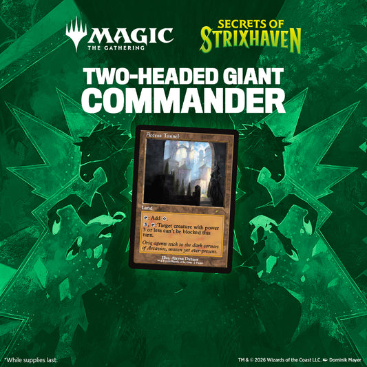 17.05.26 Magic The Gathering: Two Headed Giant Commander