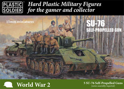 15mm Russian SU76 self propelled gun