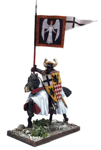 Mounted Ordenstaat War Banner & Bearer