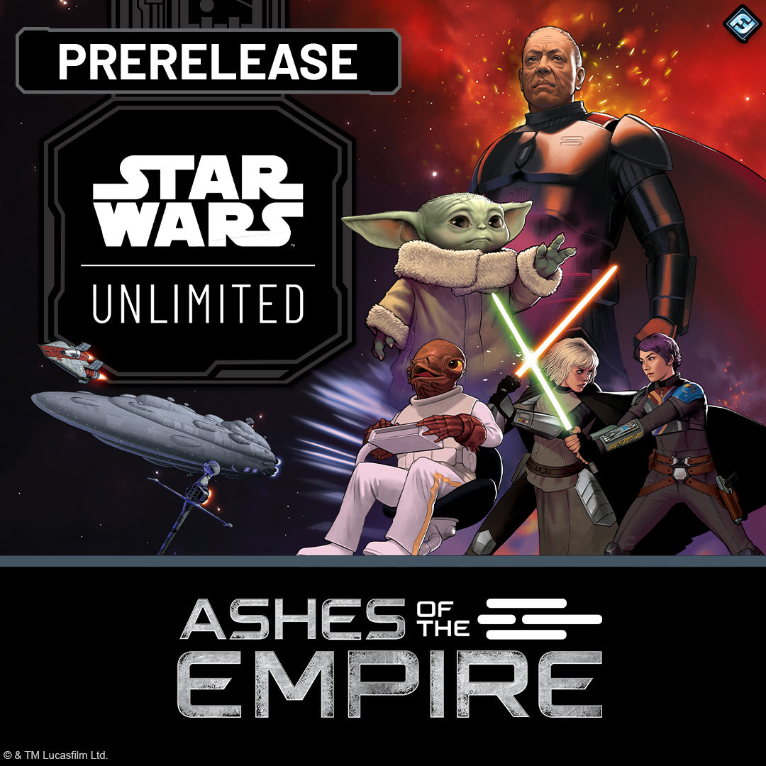 Star Wars Unlimited: Ashes Of The Empire Pre-release Events