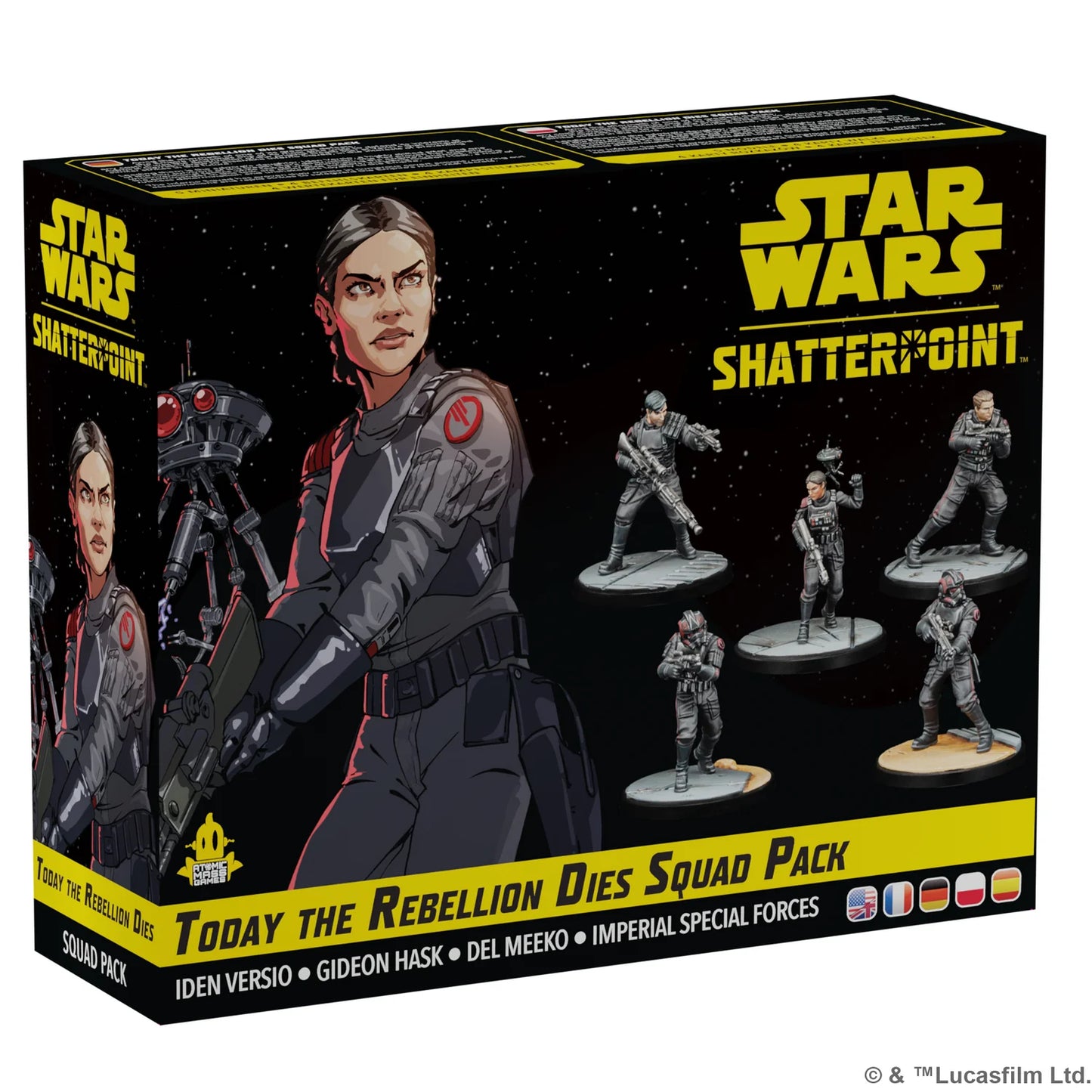 Star Wars: Shatterpoint: Today the Rebellion Dies - Iden Versio Squad Pack