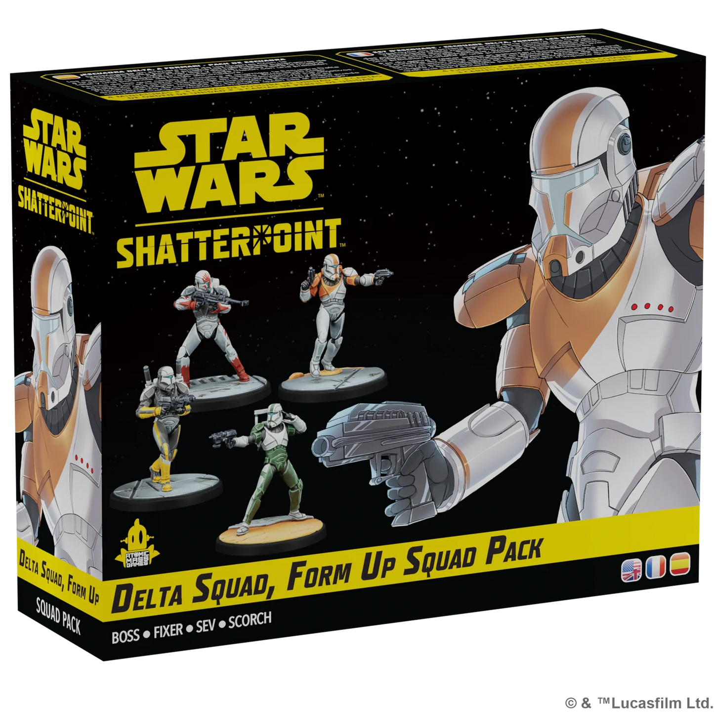 Star Wars Shatterpoint: Delta Force Form Up Squad Pack