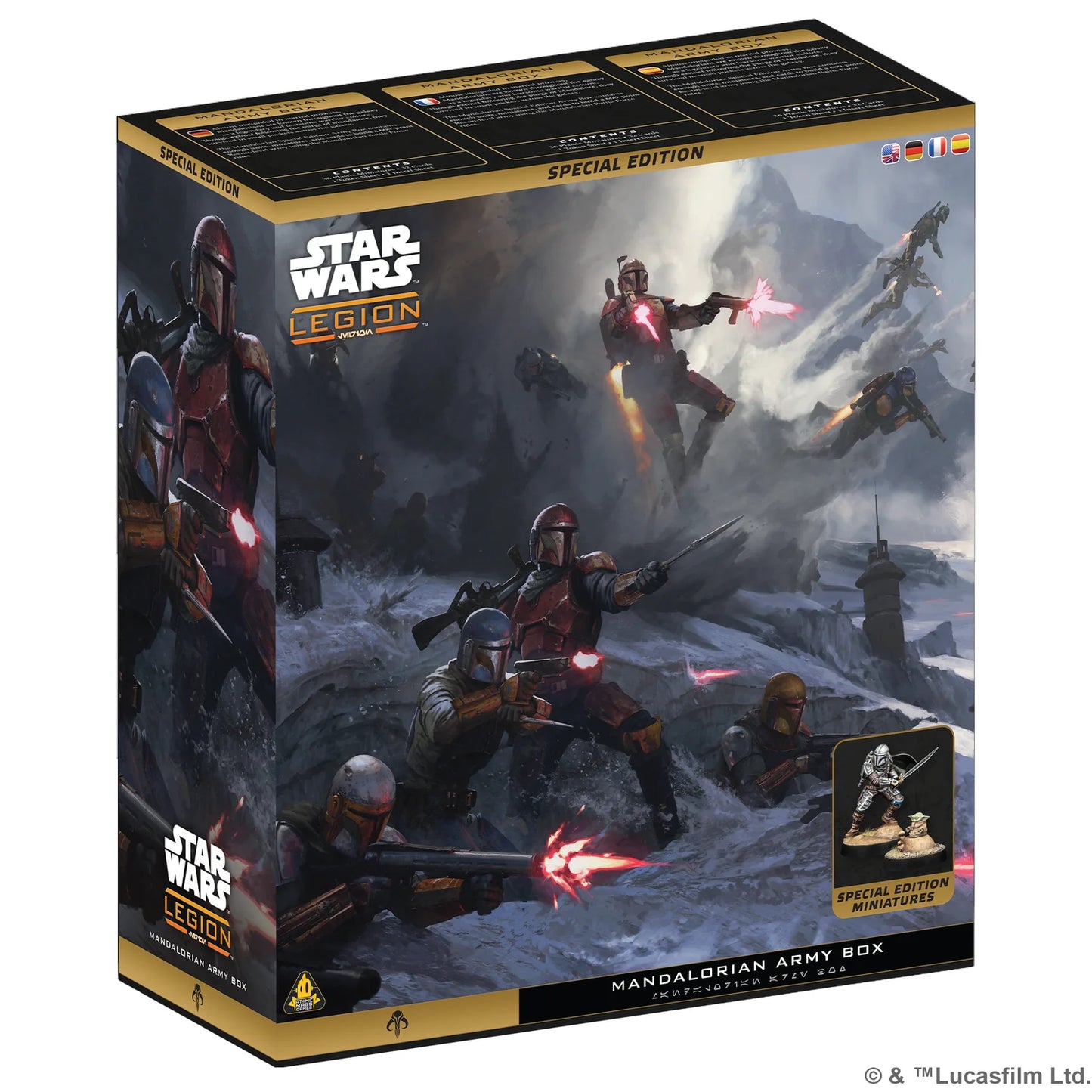 Star Wars Legion: Mandalorian Army Box Special Edition